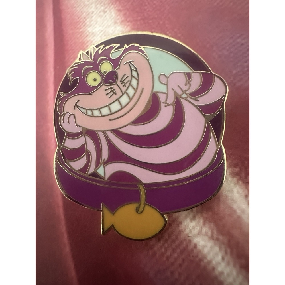Cheshire Cat Pet Collar Alice in Wonderland Magical Mystery 5 Disney Pin 95734